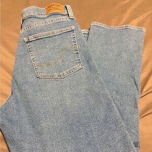 Levi's Light Blue High Rise Straight Jeans